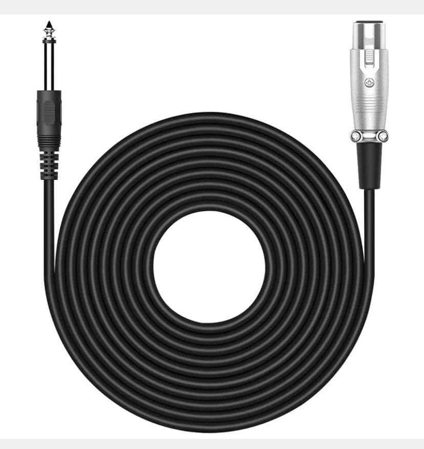 stub MU1 10 Meter 6.35Mm Mono Male to XLR Female Cable-picture-25