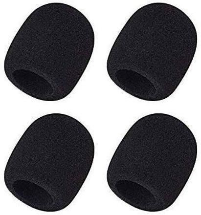 adiohub Foam Mic Cover Handheld Microphone Windscreen (Pack of 4) Suitable for Ball Shaped Microphones-picture-24