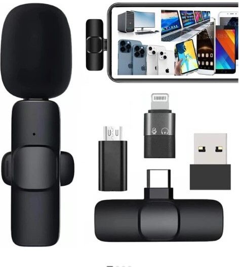 Dash Lavalier K8 Mic for YouTube, Noise Reduction Wireless Microphone, Vlogging Microphone-image-47