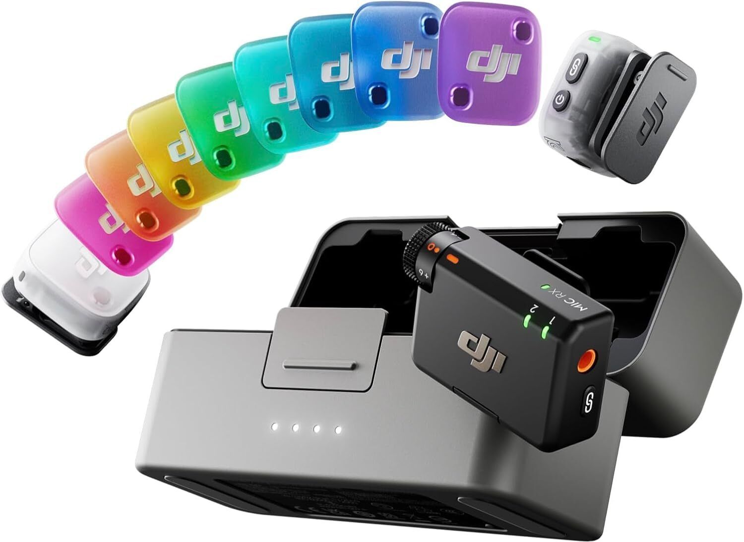 dji Wireless Microphone Mini 2 with Charging Case, Noise Cancelling & 400m Range Camera Microphone-image-37