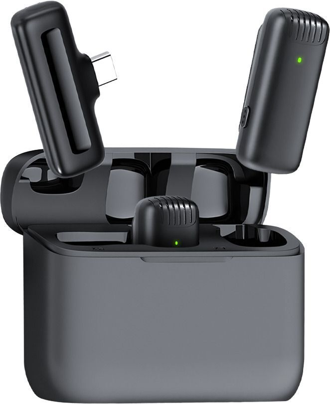 RV Enterprises Best K35 Wireless Collar Mic For YouTube Video & Voice Recording Interview Camera Microphone-image-48