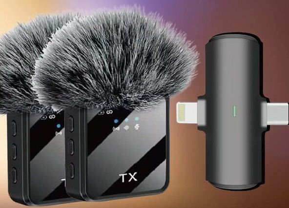gentle e kart F15-2 Mic for Recording, Vlogs, YouTube, Tiktok Microphone-picture-36