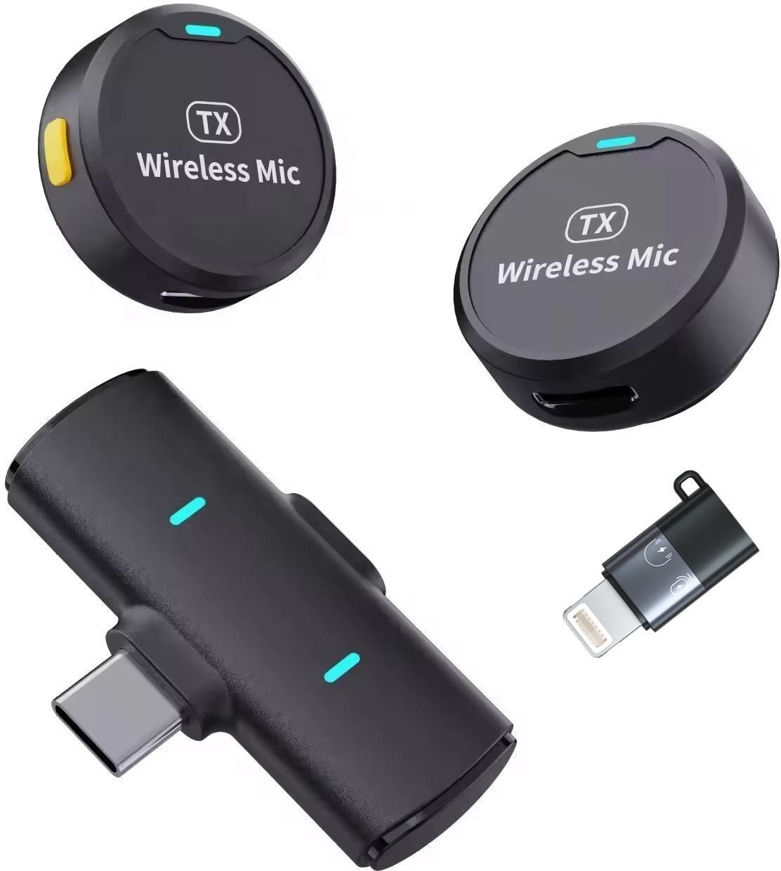 TX Mini Wireless Microphone for Mobile Recording, Plug and __JKL101 Microphone-image-35