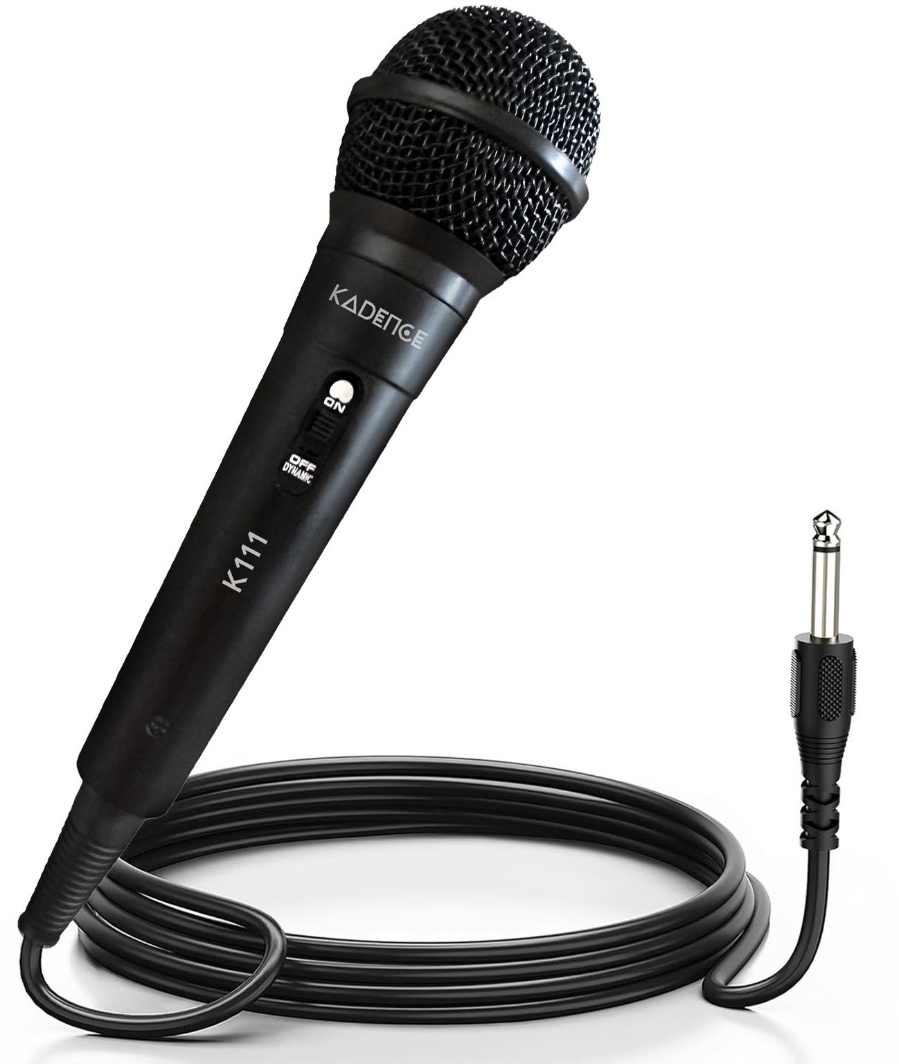 K111 Dynamic Microphone with 3mt wire cable for singing, karoke XLR Cable Microphone
