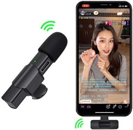 SS Store ATY_559Y_K8 WIRELESS COLLER MICROPHONE FOR UTUBE,VLOGGING,REELS & LIVE STREAMING Camera Microphone-image-25