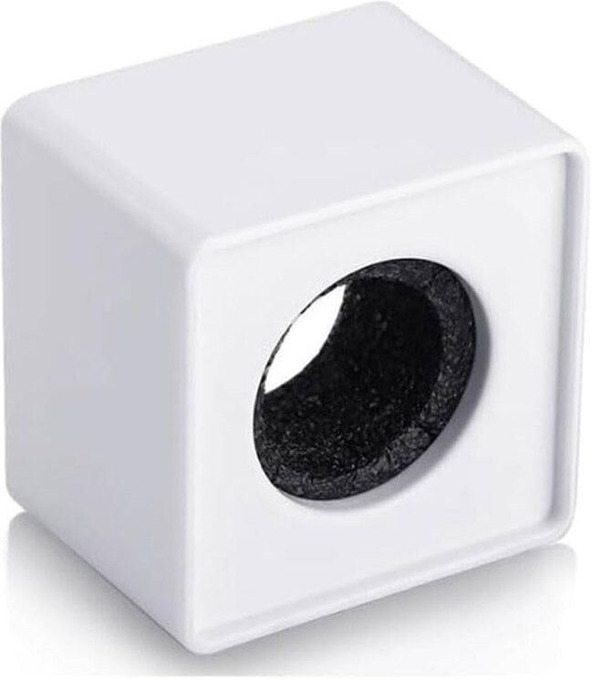 photo max White Mic Logo Station – Self-Adjusting Mic Flag for Portable Microphone-picture-33