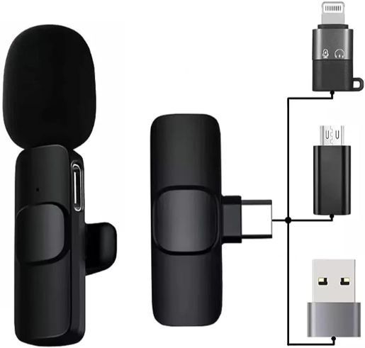 SS Store JKLA_154 Grade K8 Microphone for Type C Mobiles Youtube Wireless Microphone Camera Microphone-picture-17