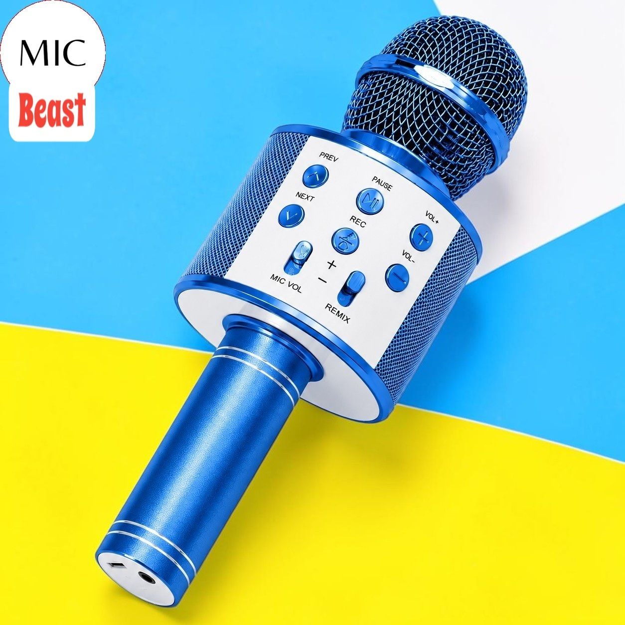 sagaft X222 Portable Karaoke Mic with Built in Speaker for Kids and Adults Microphone-picture-12
