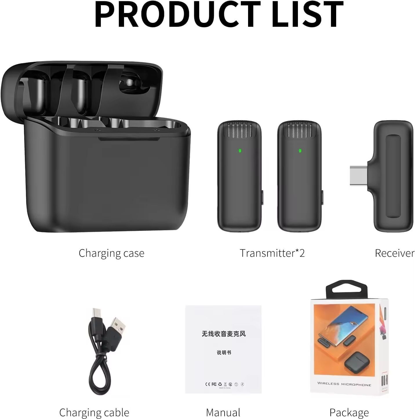 RV Enterprises K35 Dual 2 Wireless Microphone Android Smartphones Camera Wireless Mic Camera Microphone-image-14