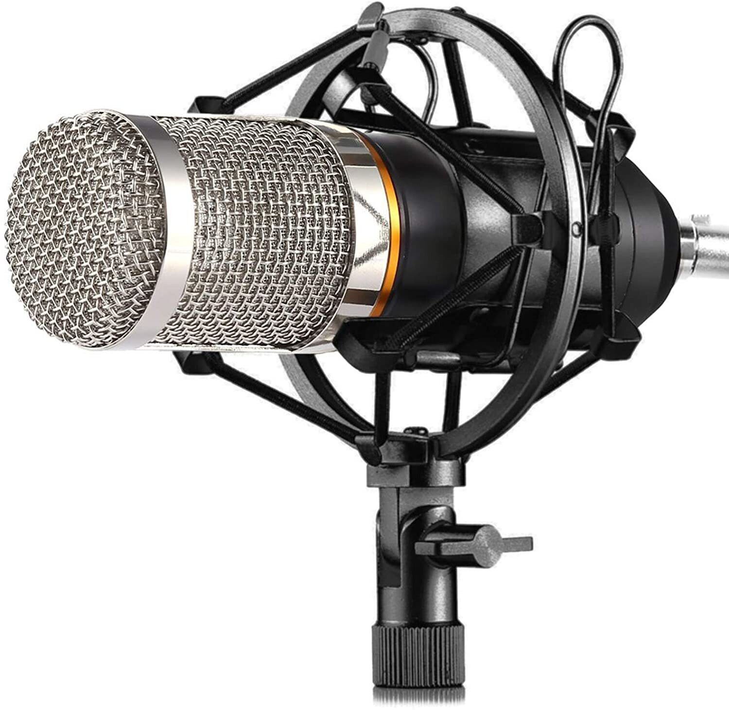 dawnrays BM800 Professional Condenser Mic Kit for PC Recording, YouTube & Podcasting Microphone-picture-15