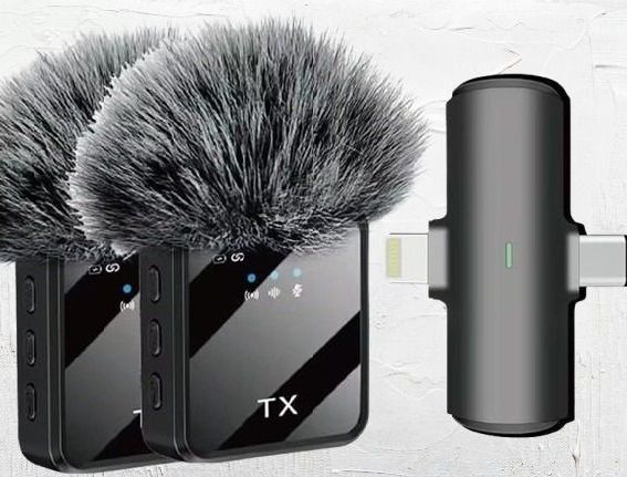 gentle e kart F15 3 in 1 Noise Reduction and Tiny Collar Clip Noise Reduction Mini Mic Microphone-picture-14
