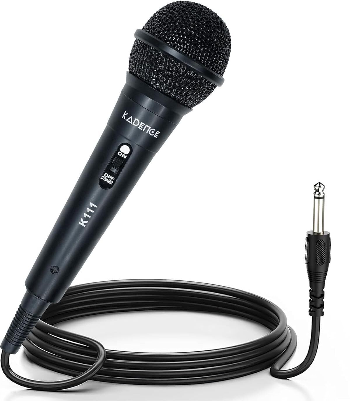 K111 Wired Dynamic Microphone for Singing, Karaoke & Live Performance Microphone-image-3