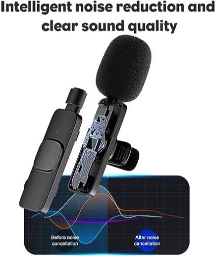 SS Store DSA475_Wireless K8 Collar Mic Android Cell Phone,Tablets & iPhone Supported Camera Microphone-image-42