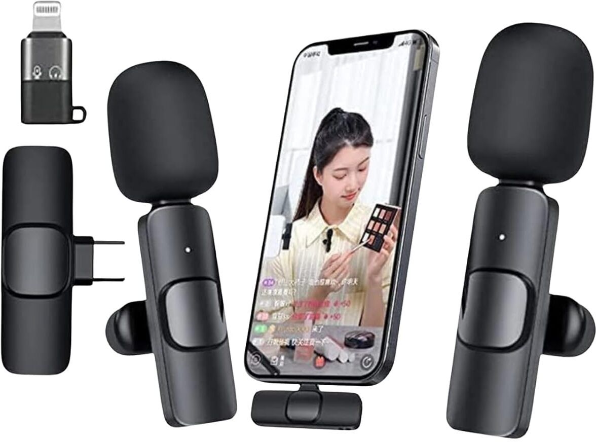 jbrd K9 Plug and Play Collar Mic Premium Quality Voice Recording Lapel Mic Microphone Microphone-picture-28