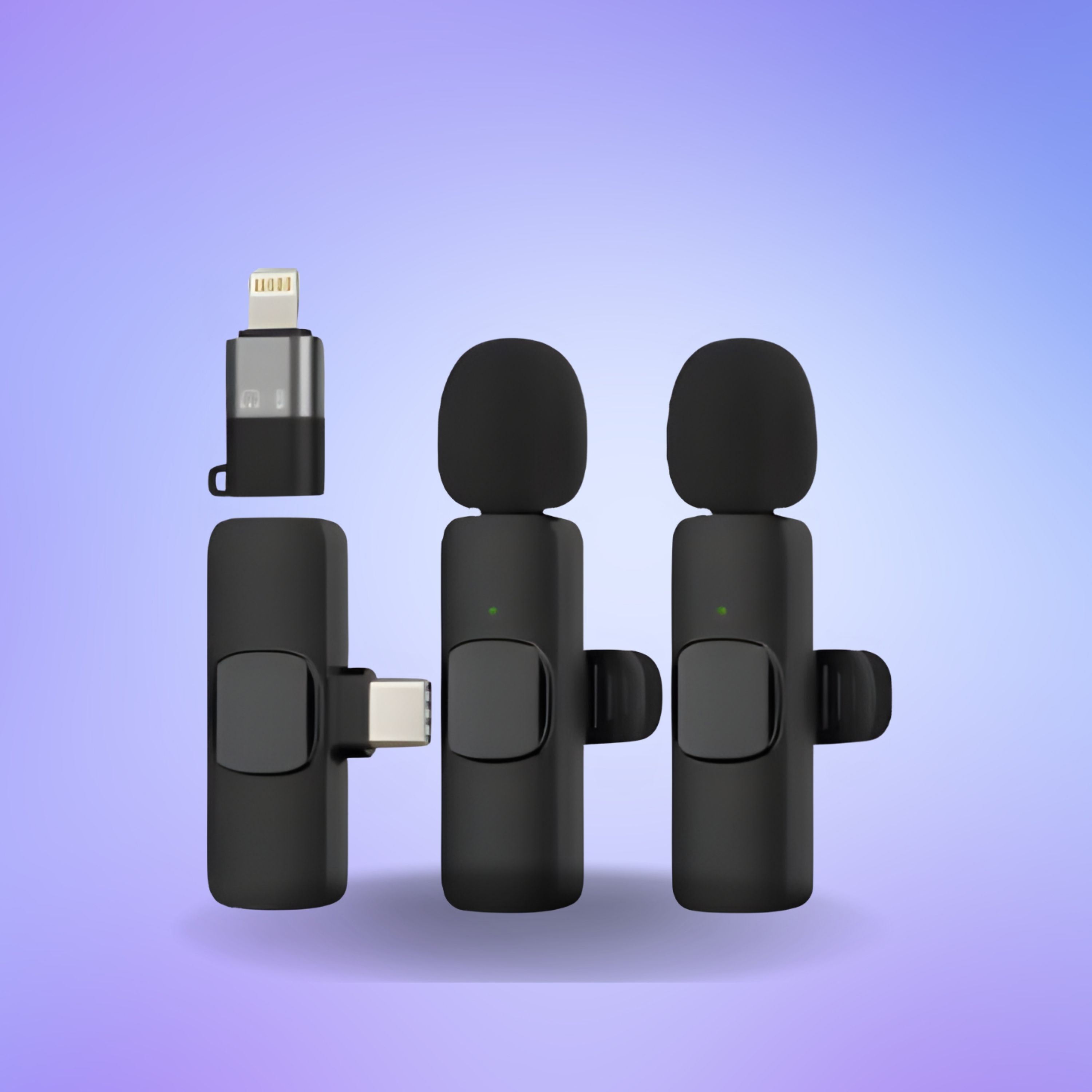 K9 Dual Wireless Mic WithCollar Microphone for YouTube &Live Voice RecordingK216 Microphone-image-27