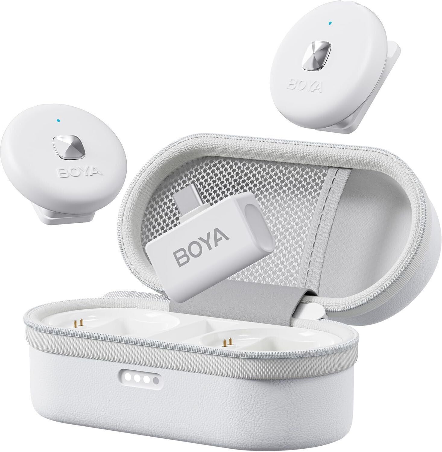 BOYA OMIC-U White Camera Microphone-picture-7