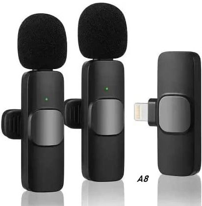 K9 Plugand PlayCollar Mic Premium Quality Voice Recording Lapel Mic MicrophoneA8 Microphone-image-40