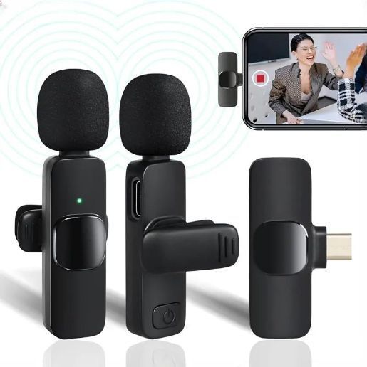 SS Store MIC83-IE148-K8 Collar Interview Live Streaming YouTube Compatible Microphone Camera Microphone-picture-27