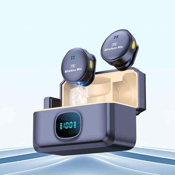 smart fitness Q8 Mic Plug-and-Play, Real-Time Sync, USB-C Support, Ligh__QC96 Microphone-picture-20