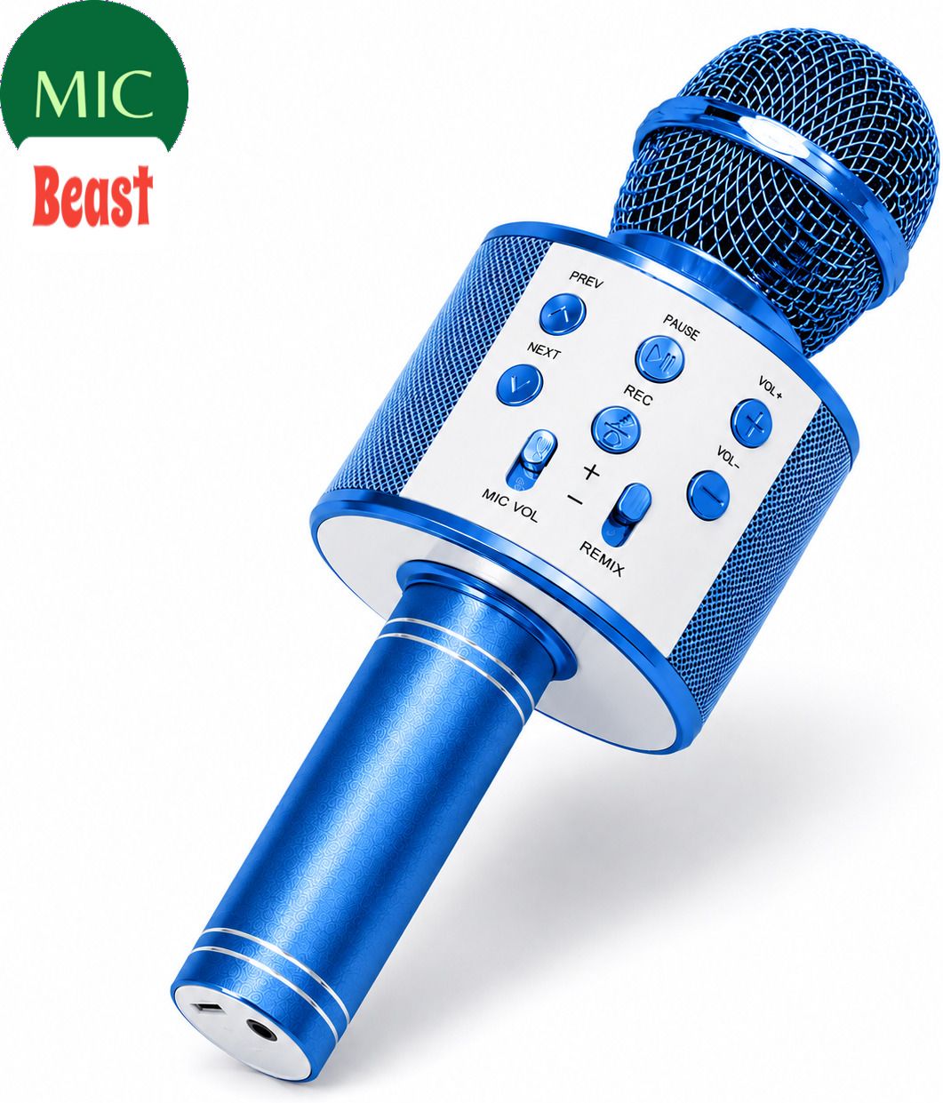 shamsa X206 Handheld Bluetooth Karaoke Microphone for Singing and Music Lovers Microphone-picture-37