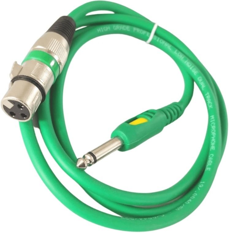 3 Pin XLR Female to P38 Mono Jack Cable Mic Xlr Cable Female to P-38 Mono Male Microphone XLR Cable 6.35mm (1/4 inches) Female to XLR Male Cable Cord Wire Jack Indoor, Outdoor PA System