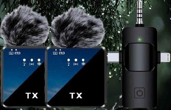 gentle e kart F11-2 Best Dual Mic Wireless Mic Microphone-picture-35