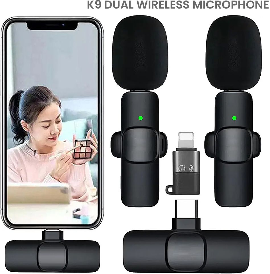 rmdshub K9 Microphone with Noise Cancellation for YouTube Video Recording/Vlogging Microphone-picture-42