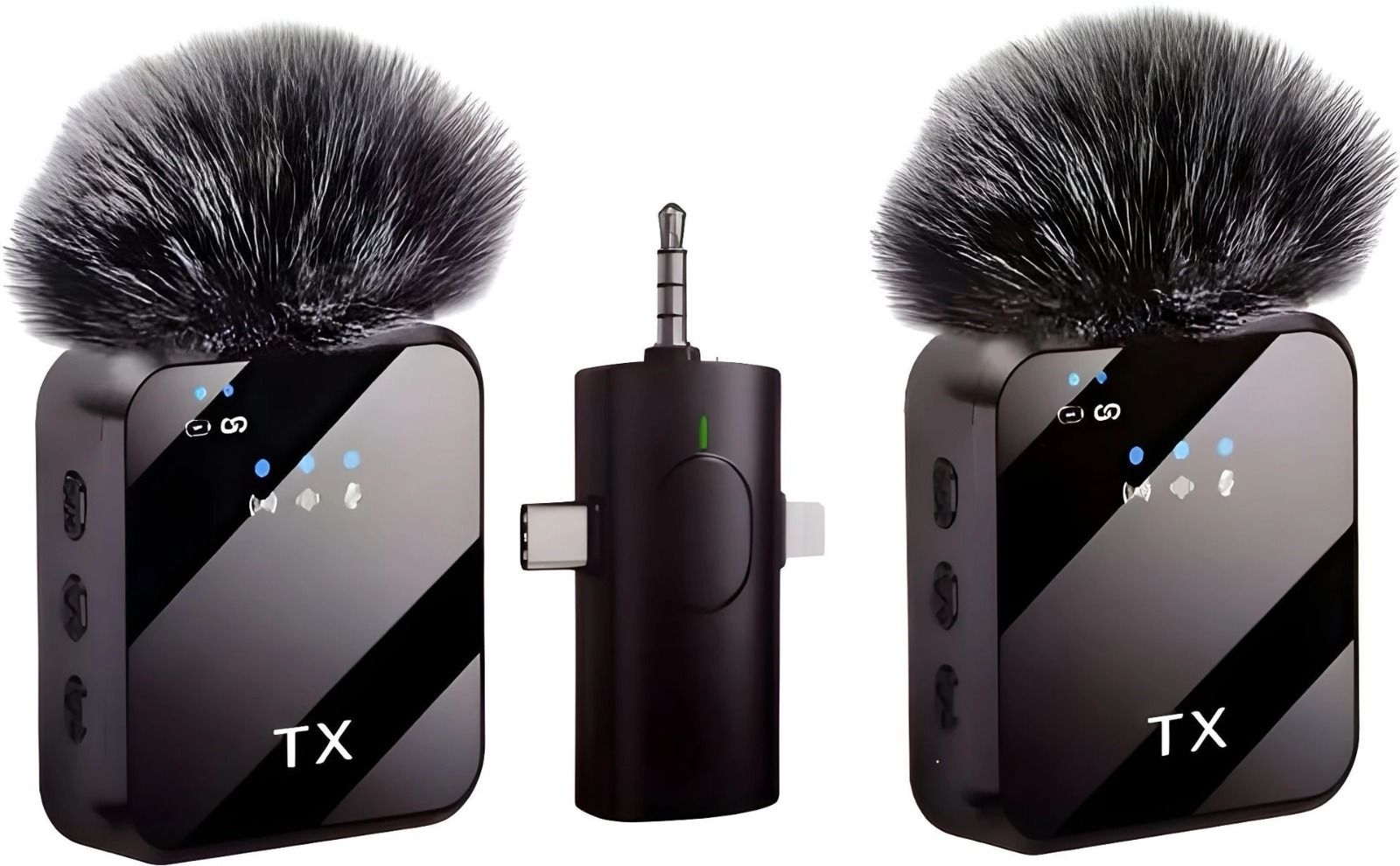 shreevistaar F15-2 Wireless Mic | Long Battery Mic for YouTube & Shooting Microphone Microphone-picture-17