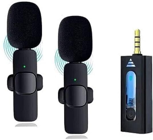 RV Enterprises ® 3.5mm Jack Dual Receivers Wireless Collar Camera Microphone-picture-27