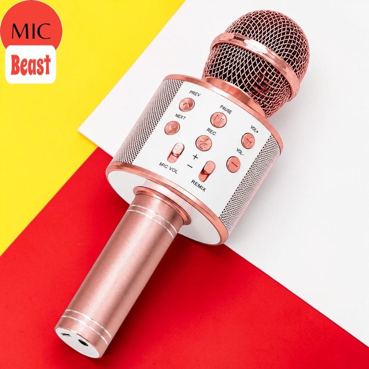 X432 Portable Karaoke Mic with Built in Speaker for Kids and Adults Microphone-image-42