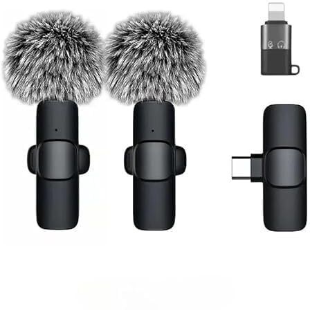® K9 Dual Wireless Lavalier Microphone for Android/ios 3-in-1 Microphone-image-21