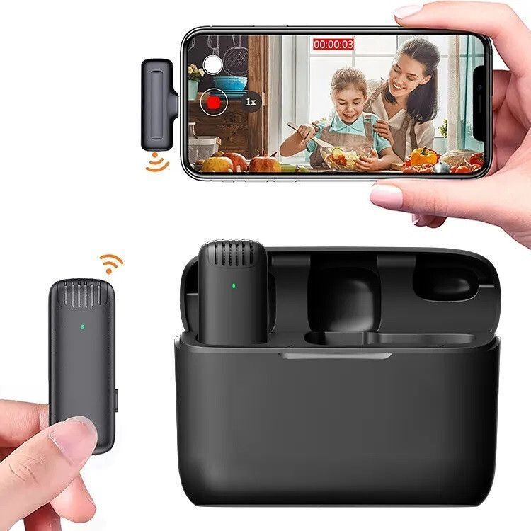 RV Enterprises J13 Wireless Lavalier Microphones for USB Type-C Android,Plug & Play Camera Microphone-picture-16