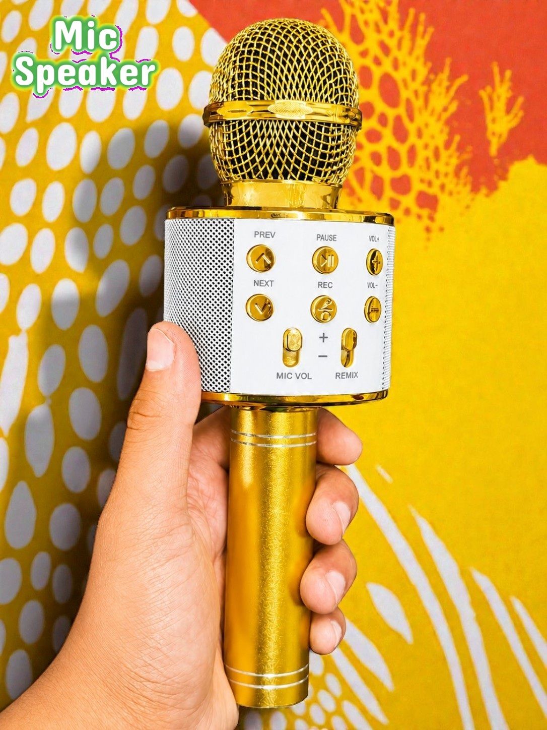 ziddjeet X142 Best Wireless Karaoke Mic for Home Parties and Singing Practice Microphone-picture-37