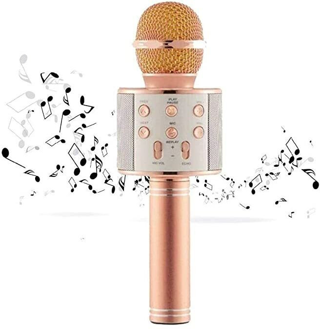 seraphic Wireless Bluetooth Recording Condenser Handheld Microphone Microphone image 1