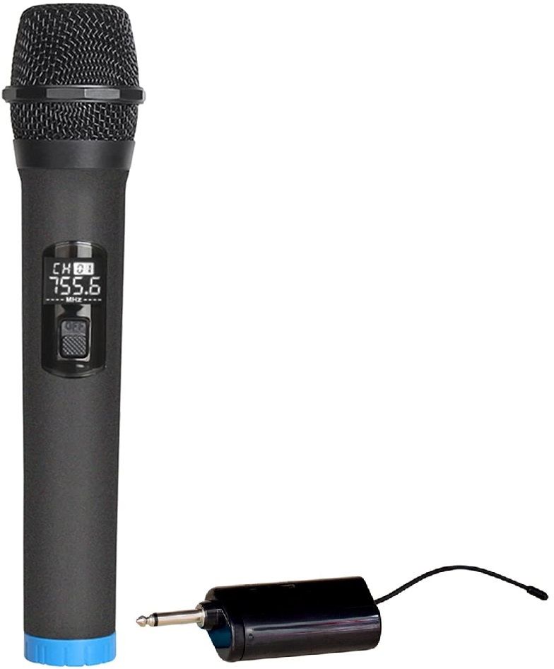Wireless Microphone Karaoke Microphone Wireless Mic with Rechargeable Receiver System Set 80ft Transmission Distance- UHF Handheld Cordless Microphone for Singing, Meeting, Confrence, Speech Microphone-image-32