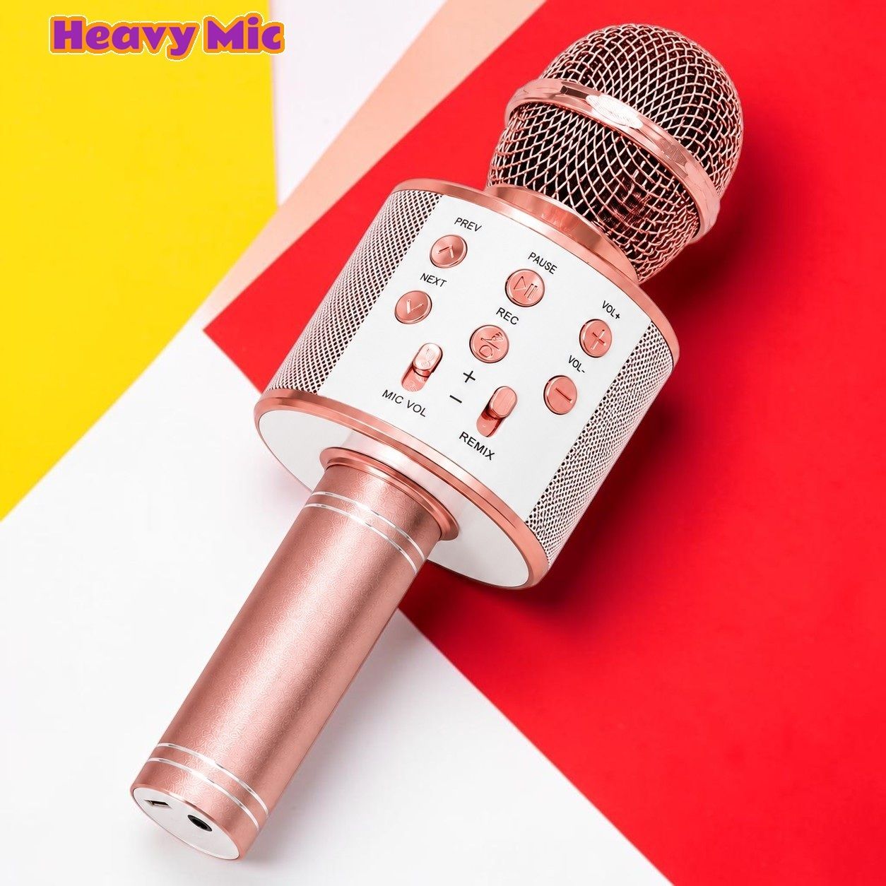 nilesawar X482 Portable Bluetooth Karaoke Microphone for Kids & Adults with HD Sound Microphone-picture-17