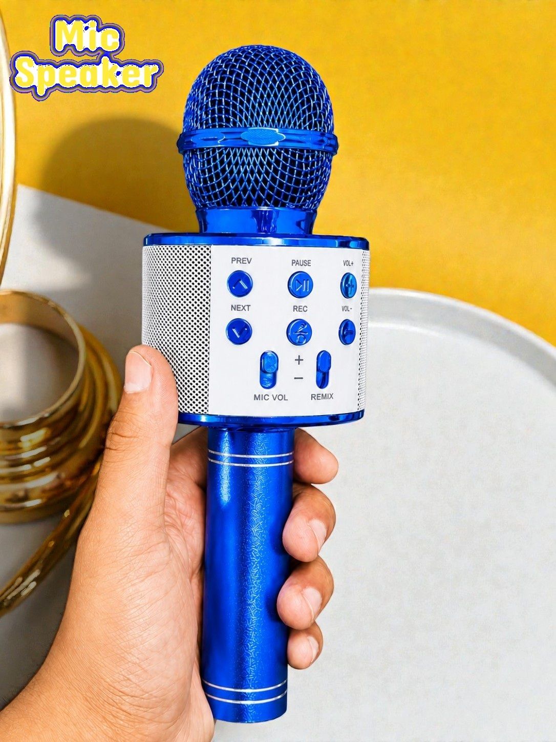 nilesawar X477 Premium Karaoke Microphone with Noise Reduction Technology Microphone-picture-13