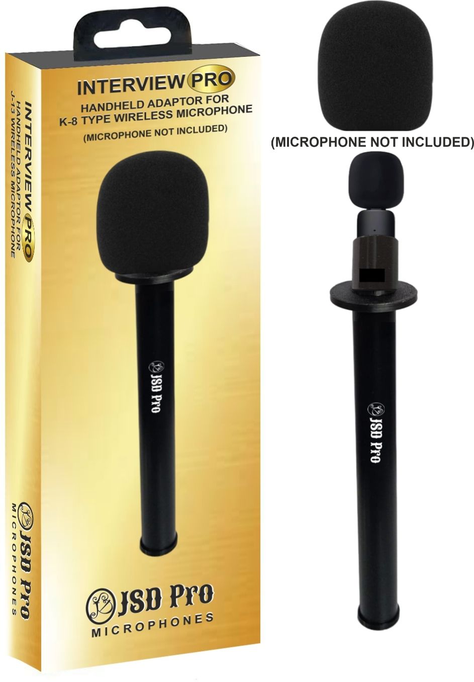 -Interview Pro- Handheld Adaptor for K-8 Type Wireless Microphone-image-44