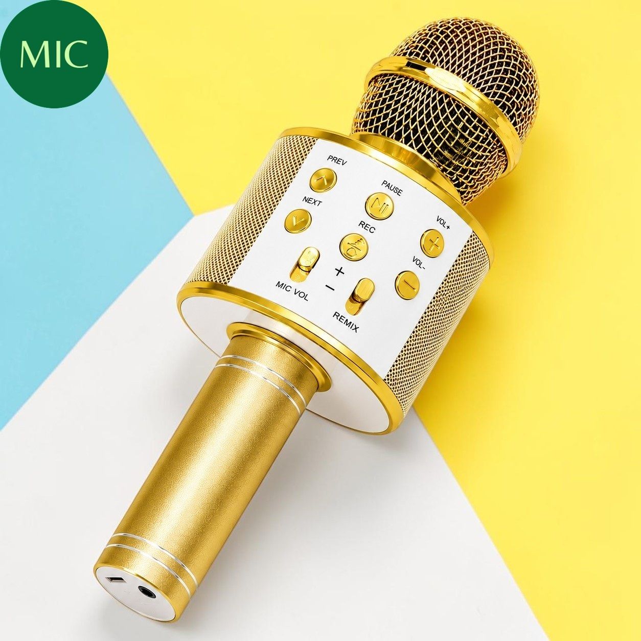 3baan X78 Handheld Karaoke Microphone with Bluetooth Connectivity and HD Sound Microphone-picture-25