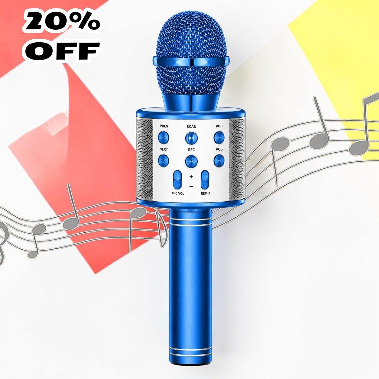 3baan X299 Premium Karaoke Microphone for Indoor Outdoor Singing and Music Lovers Microphone-picture-30