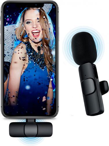 SS Store ATY_576Y_K8 MINI LAPEL RECORDING MICROPHONE LIVE STREAMING WIRELESS MICROPHONE Camera Microphone-image-35