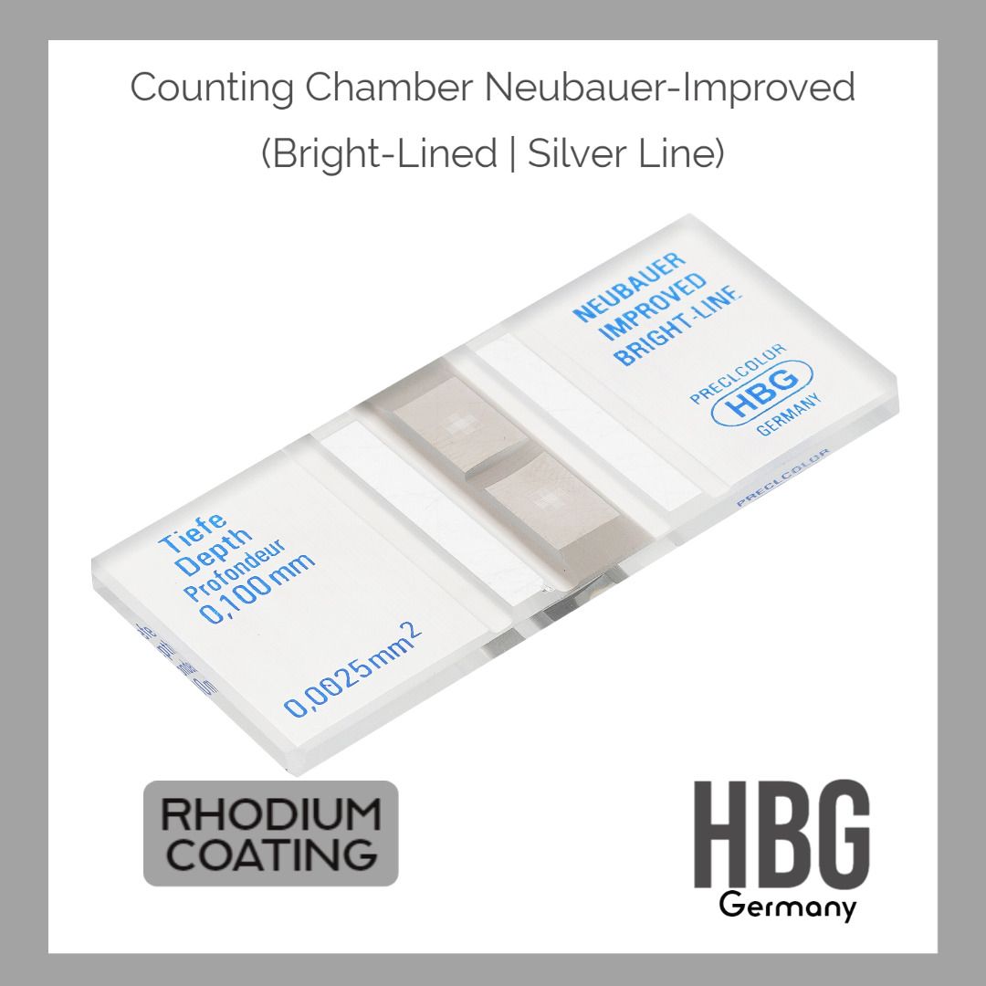 Neubauer Counting Chamber/Blood Counting Chamber Brightline Microscope Slide Box-image-24