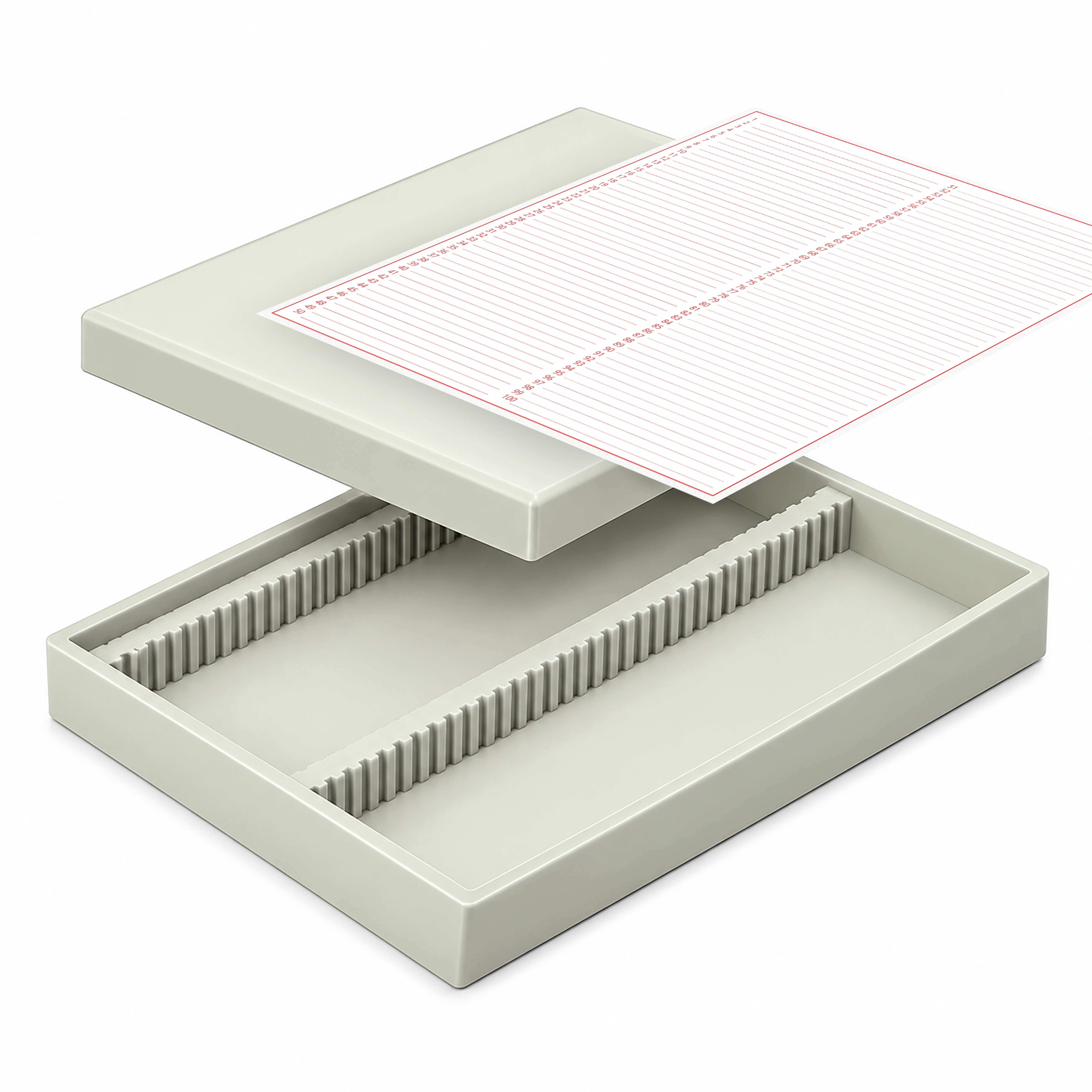 100 Storage Capacity for science exahibition Premium Microscope Slide Box-image-21