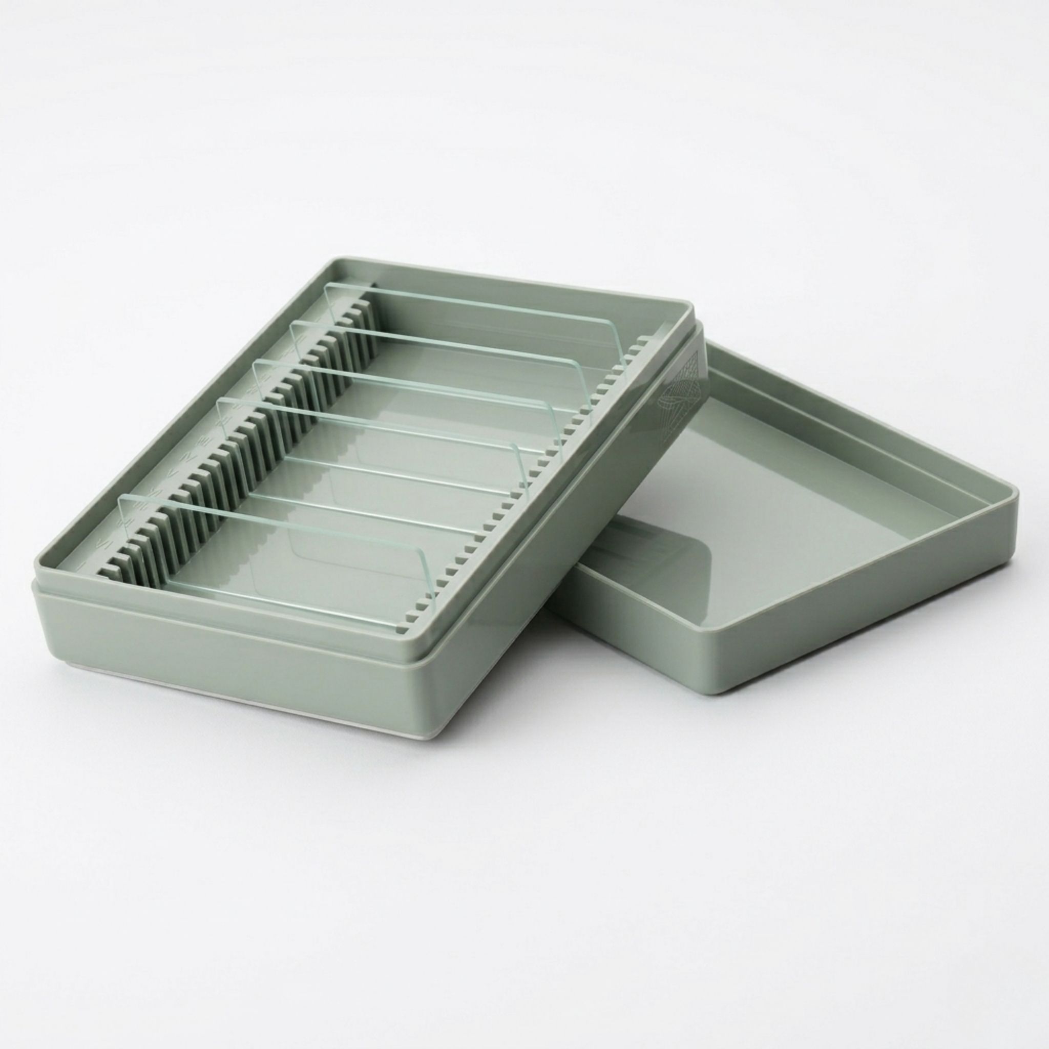 hcg healthcure generation Premium Quality slide box 25 capacity for microscopy slides Microscope Slide Box-picture-48