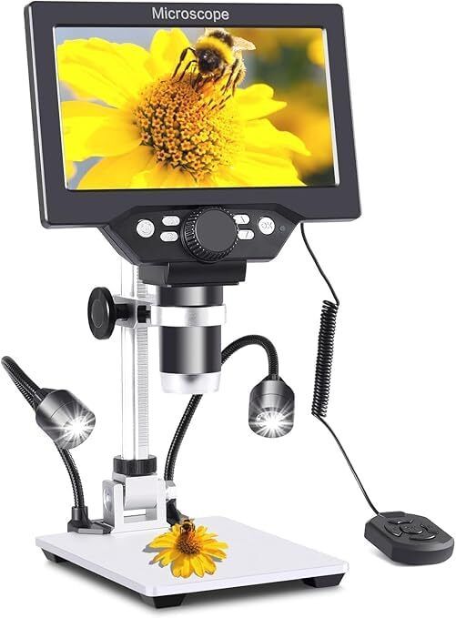 harim royal 7 Inch HD Display with 1200X Zoom, 12MP Imaging Sensor, Digital Viewing System Microscope Slide Box-picture-24