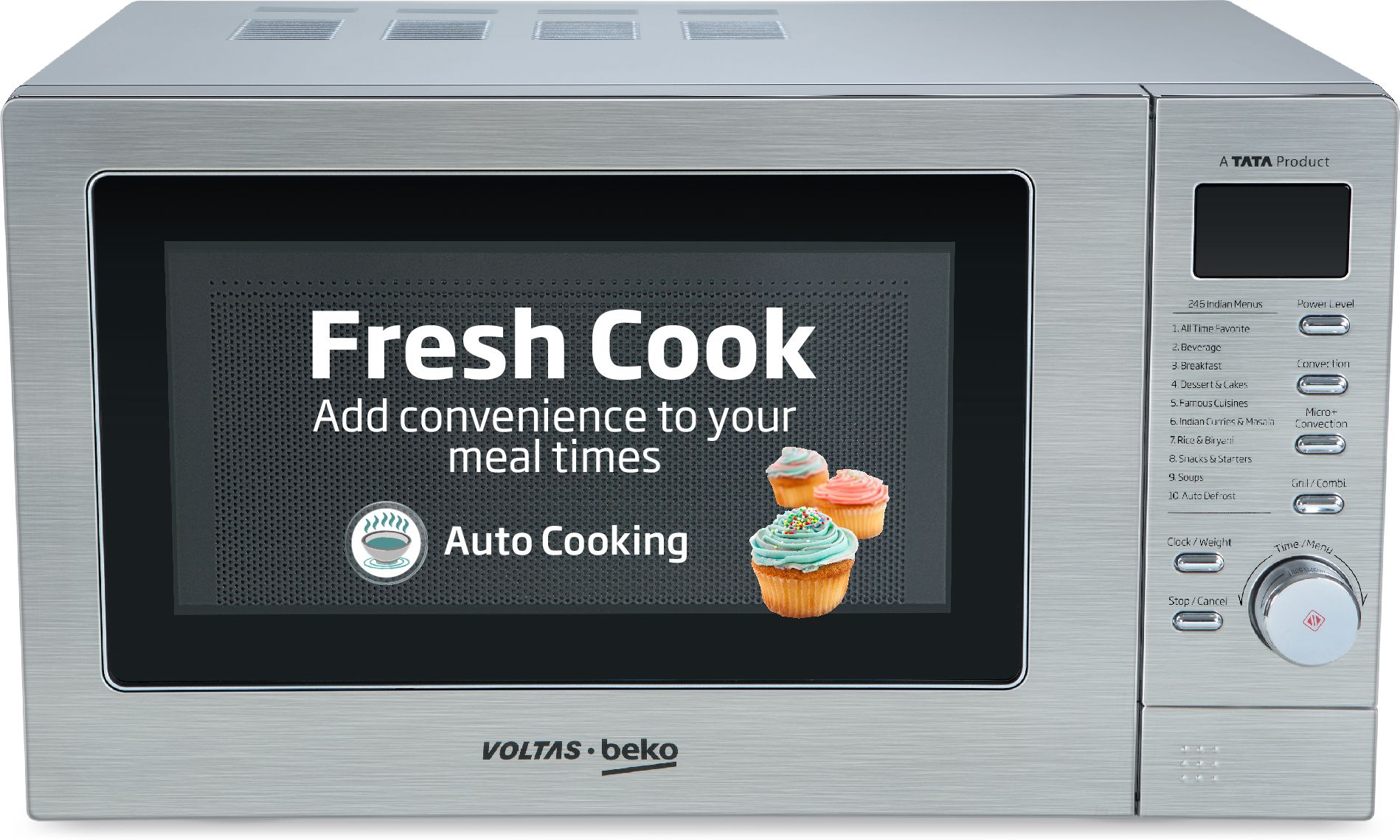 20 L 245 Auto-cook Recipes, Smart Convection Microwave Oven