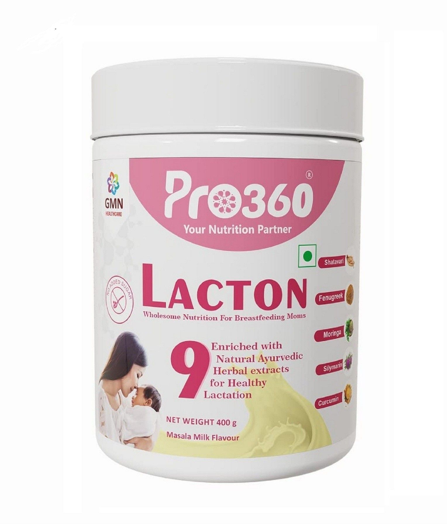 pro360 Lacton Protein Supplement for Breastfeeding and Lactating Mothers - Masala Milk-picture-13