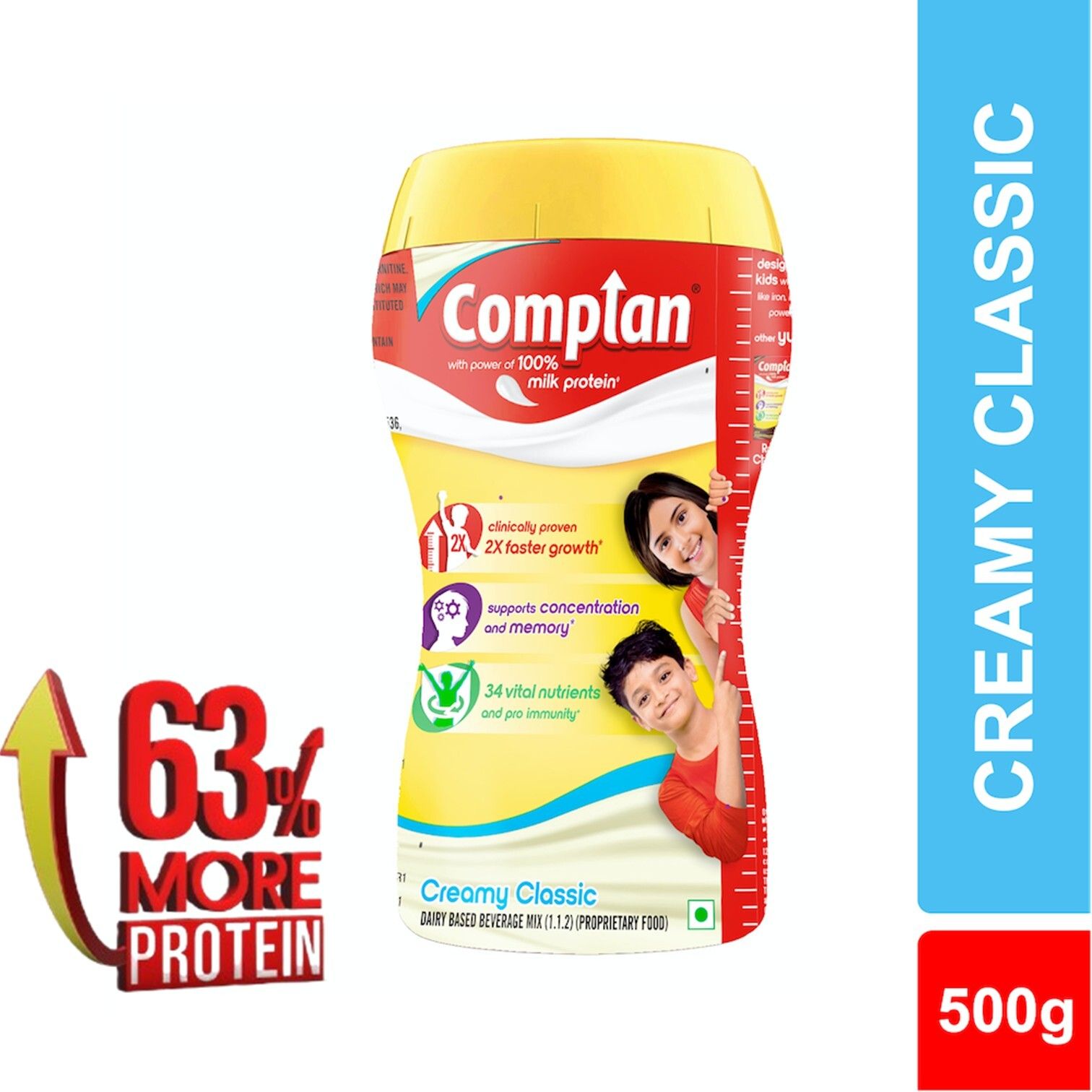 complan Nutrition Powder Drink for the Children, Creamy Classic Flavour, Jar-picture-20