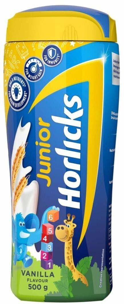 horlicks Junior Vanilla Flavour 500 gm-picture-12