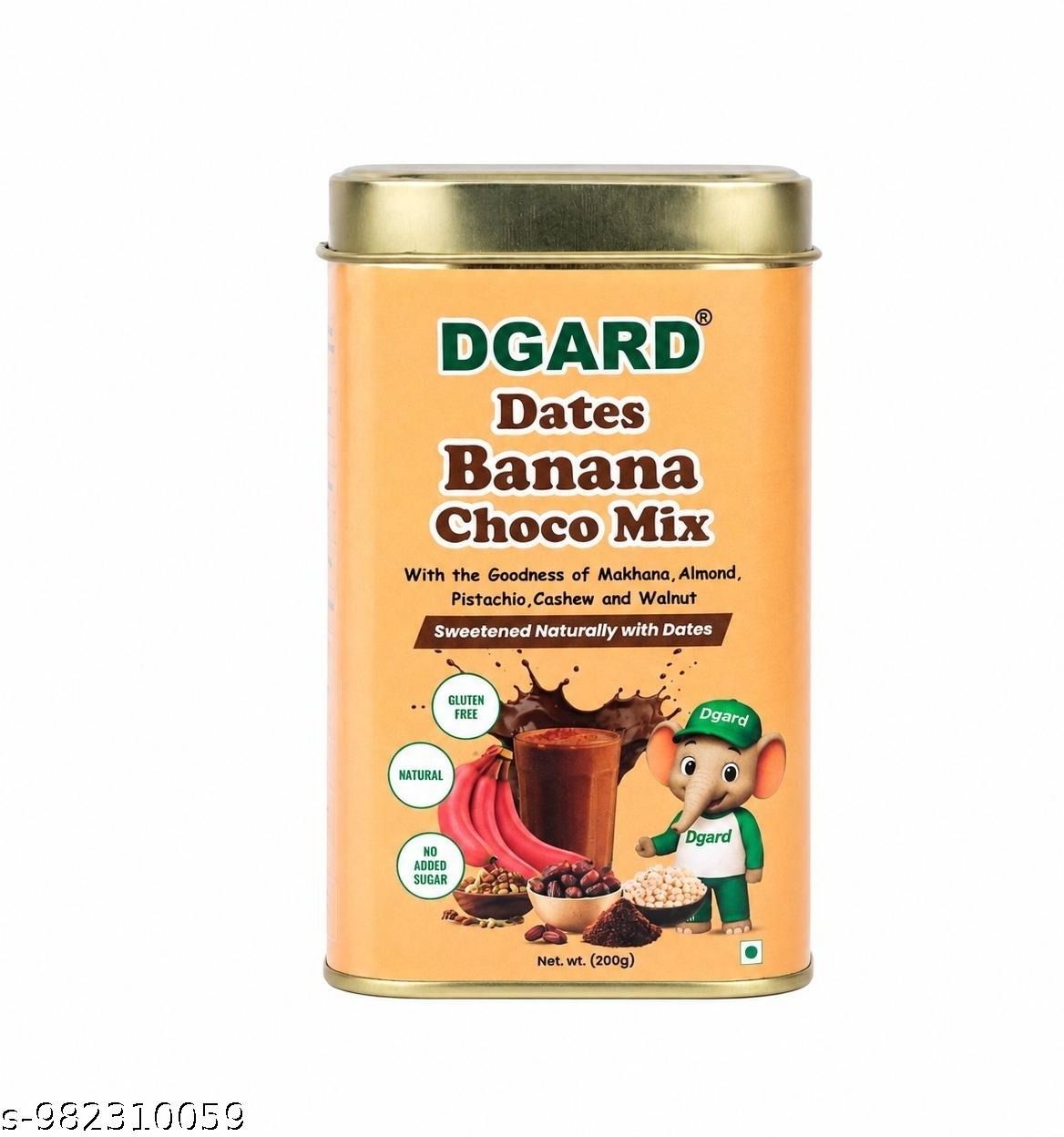 dgard Dates Banana Choco Milk Mix Healthy Mix-picture-16
